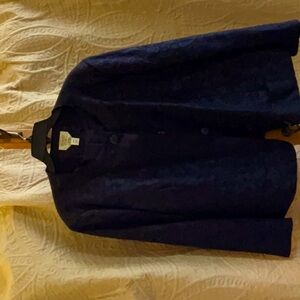 Navy jacket, Talbots 18w